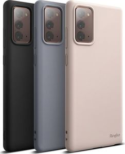 Ringke Ringke Air S ultracienkie żelowe etui pokrowiec Samsung Galaxy Note 20 różowy (ADSG0023) 4