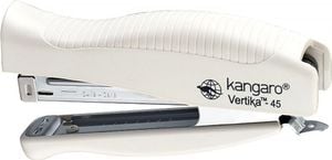 Zszywacz Kangaro Zszywacz KANGARO Vertika-45+zszywki, zszywa do 30 kartek, blister, mix kolorów 2