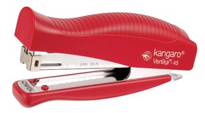 Zszywacz Kangaro Zszywacz KANGARO Vertika-45+zszywki, zszywa do 30 kartek, blister, mix kolorów 3