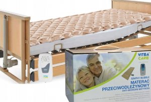 MDH Materac przeciwodleżynowy bąbelkowy z pompą Simply Bubble 11