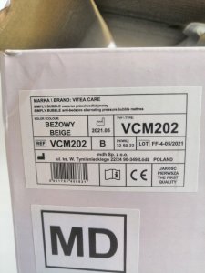 MDH Materac przeciwodleżynowy bąbelkowy z pompą Simply Bubble 2