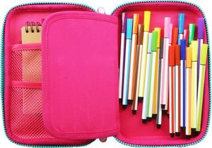 Piórnik Delune Piórnik szkolny, DeLUNE Kwiaty 2