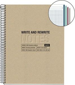 MIQUELRIUS Kołozeszyt MIQUELRIUS Just Black Craft Recycled, A4, 120 kart., 80g, beżowy 2