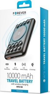Powerbank Forever WTB-100 10000mAh Czarny 3