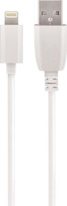 Kabel USB MaxLife  Maxlife kabel USB - Lightning 1,0 m 2A biały Fast Charge 1