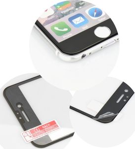 5D Full Glue Tempered Glass - do Iphone 12 / 12 Pro czarny 2