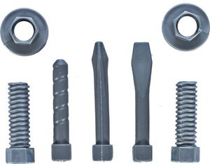 MalPlay Wiertarka Wkrętarka dla dzieci GOOD HELPER Czerwona na baterie 5