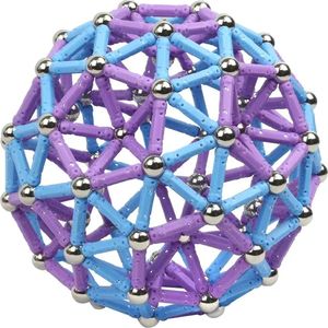 MalPlay Klocki Magnetyczne, Układanka 3D 320 elementów 14