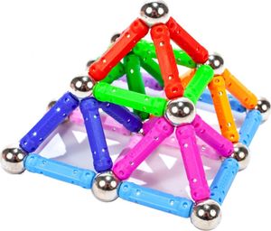 MalPlay Klocki Magnetyczne, Układanka 3D 320 elementów 2