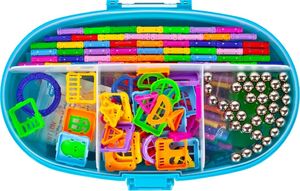 MalPlay Klocki Magnetyczne, Układanka 3D 320 elementów 9