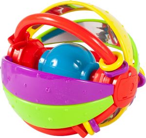 MalPlay Kula Piłka Interaktywna Grzechotka Sensoryczna dla malucha Światło Dźwięk 9