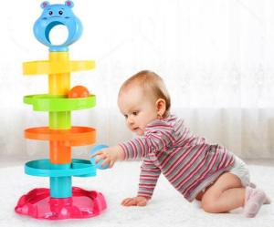 MalPlay Kuleczkowa Piramida Hipcio zjeżdżalnia 40 cm (108288) 4