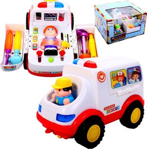 MalPlay Karetka dla dzieci SOS AMBULANS 1