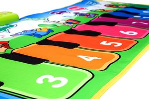 MalPlay Mata Muzyczna Interaktywna Pianinko z Nagrywaniem ZWIERZĄTKA 6