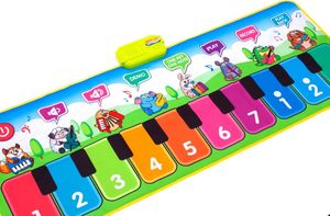 MalPlay Mata Muzyczna Interaktywna Pianinko z Nagrywaniem ZWIERZĄTKA 9