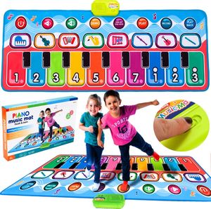 MalPlay Mata Muzyczna Interaktywna Pianinko z Nagrywaniem INSTRUMENTY 1