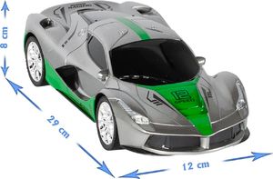 MalPlay Auto Samochód Wyścigowy Zdalnie Sterowany RC 1:14 3