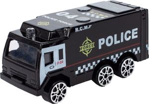 MalPlay Samolot Interaktywny + Pojazdy Policyjne Otwierany z Dźwiękiem i Światłem 14