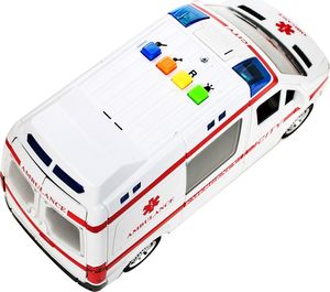 MalPlay KARETKA AMBULANS z Dźwiękiem I Światłem 1:16 NAPĘD 5