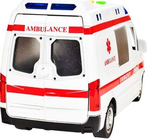 MalPlay KARETKA AMBULANS z Dźwiękiem I Światłem 1:16 NAPĘD 8