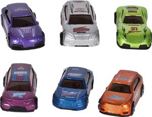 MalPlay CIĘŻARÓWKA Z METALOWYMI AUTAMI TIR I LAWETA POJAZD 9