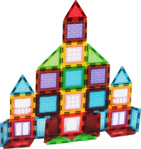 MalPlay Klocki Magnetyczne Układanka MAGNETIC 3D 70 elem. 6