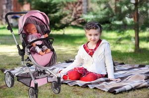 MalPlay WÓZEK DLA LALEK GŁĘBOKI SPACERÓWKA Z TORBĄ GONDOLA 3