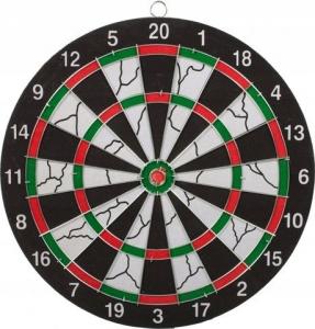 MalPlay Dart Rzutki Tablica Dwustronna 29,5cm + 4 Rzutki 1