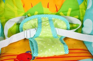 MalPlay LeŻaczek bujaczek fotelik 3w1 Lew 0-18kg Wibracja 14