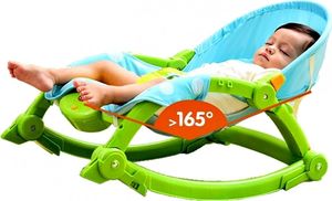 MalPlay LeŻaczek bujaczek fotelik 3w1 Lew 0-18kg Wibracja 5