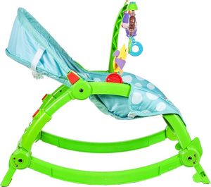 MalPlay LeŻaczek bujaczek fotelik 3w1 Lew 0-18kg Wibracja 7