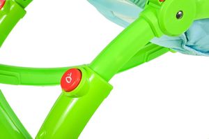 MalPlay LeŻaczek bujaczek fotelik 3w1 Lew 0-18kg Wibracja 10