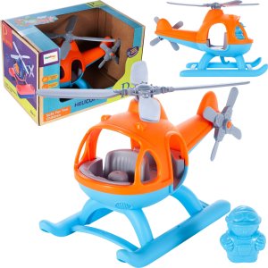 MalPlay HELIKOPTER Z PILOTEM ŚMIGŁOWIEC DLA MALUCHA 1