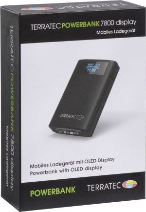 Powerbank TerraTec 7800 7800 mAh Szary  (163975) 4