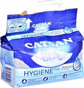 Żwirek dla kota Catsan Hygiene Plus Naturalny 5 l 1