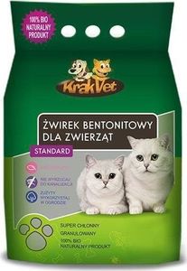 Żwirek dla kota KrakVet KRAKVET Standard - żwirek bentonitowy zbrylający 20l 1