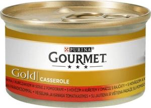 Gourmet GOLD - mix wołowina i kurczak 85g 1
