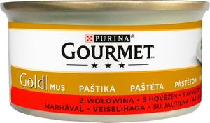 Gourmet GOURMET GOLD - mus z wołowiną 85g 1