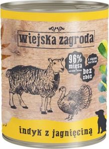 Wiejska Zagroda  Indyk z jagnięciną 800 g 1