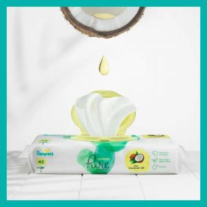 Pampers Chusteczki nawilżające Coconut Pure 9x42szt 2