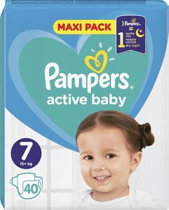 Pampers Active Baby 7, 15+ kg, 40 szt. 4