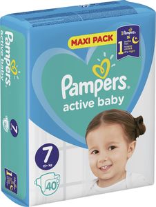 Pampers Active Baby 7, 15+ kg, 40 szt. 5