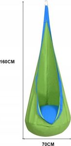 Costway Kokon huśtawka podwieszana dla dzieci 3