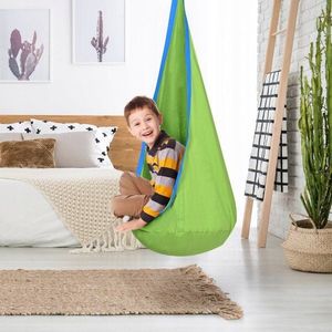 Costway Kokon huśtawka podwieszana dla dzieci 8