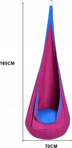 Costway Kokon huśtawka podwieszana dla dzieci 3