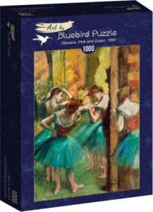 Bluebird Puzzle Puzzle 1000 Różowa i zielona tancerka, Degas 1