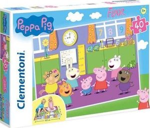 Clementoni Puzzle 40 podłogowe Peppa Pig 1
