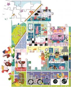 Clementoni Puzzle 60 Super Kolor Home Sweet Home 3
