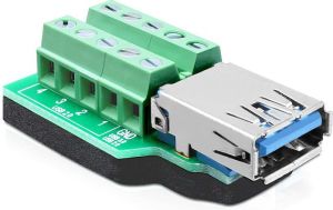 Delock Adapter Terminal Block 10Pin / USB 3.0 (65370) 1