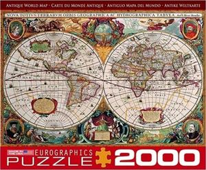 Eurographics Puzzle 2000 Antyczna mapa Świata 1